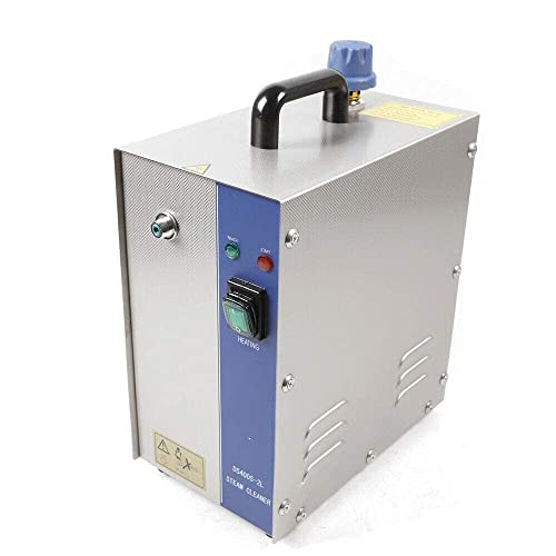 LEYSRIS Jewelry Steam Cleaner, 110V 2L Professional Electric Jewelry Cleaning Machine, Stainless Steel Jewelry Steamer Jewelry Steam Cleaner