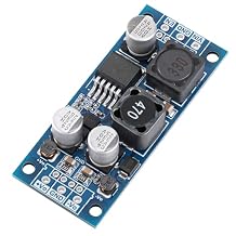 DROK Micro Dual Power Supply - DC to DC Buck Boost Converter 4.8-35V to 15V Positive Negative Dual Output, Step Up Voltage Regulator for OP-Amps