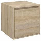 coffre rangement bois tiroir 【Design simple :】 le design minimaliste permet au coffre de rangement de s'intégrer facilement dans votre décor.