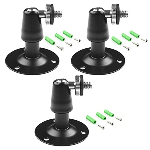 Security Wall Mount 3 Pcs for Oculus Sensor Arlo, Arlo Pro - Metal Camera Bracket Outdoor Indoor With 360 Rotation 1/4" Screw - CCTV Oculus Rift Mount by DeguangXin - Used condition - CA$7.59