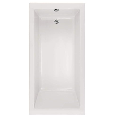 Hydro Systems Lindsey Rectangular Acrylic Drop-In Thermal Air Bathtub, White,