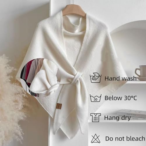 2025 New wraps for womens,solid color wool blend shawls,womens solid color shawl with loop,scarf shawl wraps.3