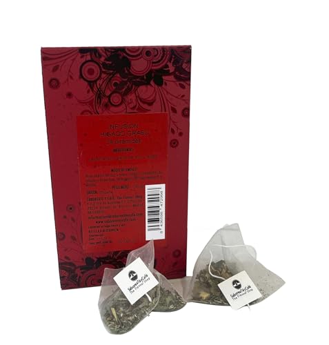 SABOREATE Y CAFE THE FLAVOUR SHOP Infusión Natural para Hígado Graso - Ayuda Detox y Limpieza Hepática - Caja de 24 piramides