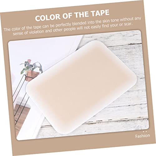 Beavorty 2 Peças De Corretivo Fita De Cicatriz De Silicone Tiras De Cicatriz De Silicone À Prova De
