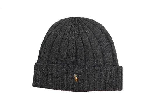 Polo Ralph Lauren New Beanie Hat Dark Grey