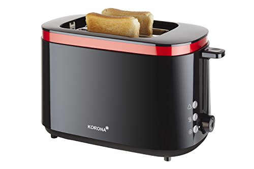 Preisvergleich Produktbild Korona 21113 Toaster, schwarz / rot