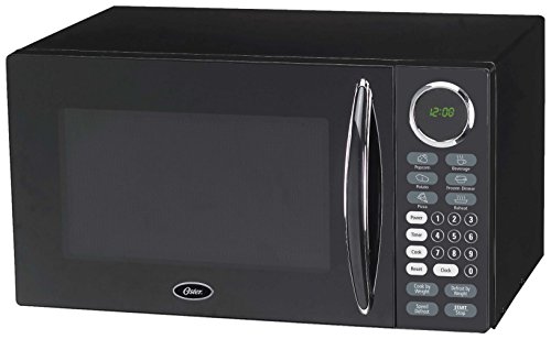 Oster OGB8903 Digital Microwave Oven, 0.9 Cubic Feet, Black