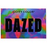 City Color Cosmetics Dazed Pressed Glitter Palette, Eyeshadow Palette, Shadow Palette