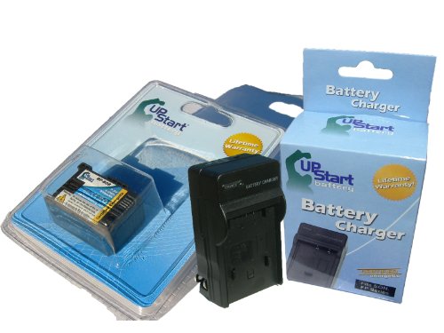 Canon BP-808 Battery Charger Replacement Kit for Canon Camcorders (Decoded, 890mAh, 7.4V, Lithium-Ion) - Compatible with BP-808, CG-800, FS10, FS100, FS11, FS20, FS200, FS21, FS22, FS30, FS300, FS31, FS40, FS400, HF G25, HFG10, HFM40, HFM400, HFM41, 