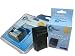 UpStart Battery New - Fully Decoded BP-808 Replacement Battery and Battery Charger Kit for Canon Camcorders