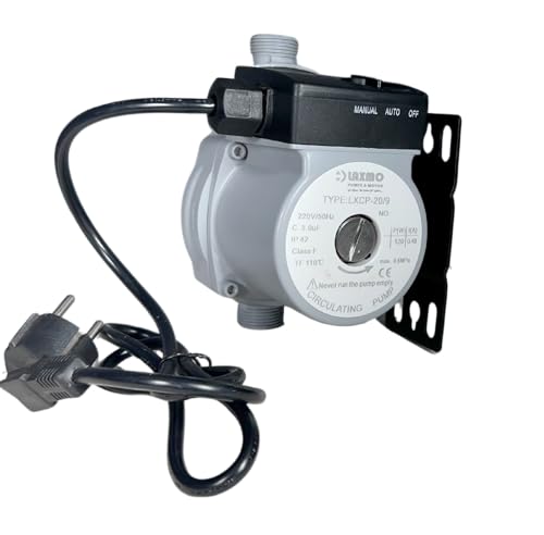 Image of Automatic Pressure Booster Pump, 120 Watt Cold /Hot Water Circulation, Compatible with Washing Machine | Shower | 9 Mtr Head | 35 lpm Flow | Energy Efficient | Compact Design
