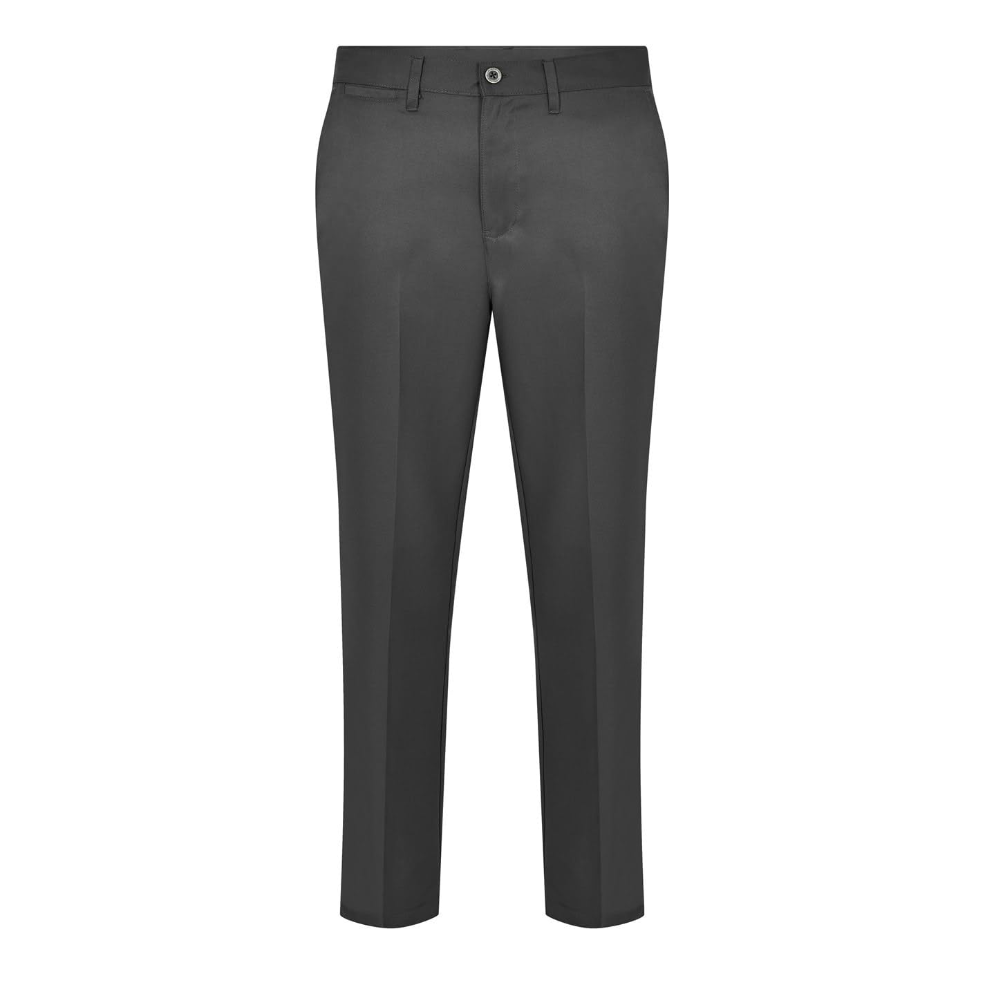 Slazenger Mens Golf Trousers Pants Bottoms Zip Regular Fit Charcoal 40W / 33L
