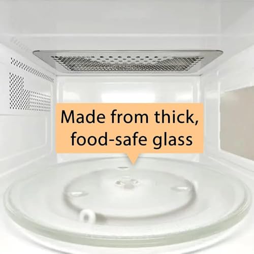 Image of Glass Microwave Plate Compatible with IFB 20SC2, 24.13 cm Round Turntable Replacement, 20L Capacity(NOT for Samsung Microwave)