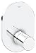 Produktbild GROHE Grohtherm 3000 Cosmopolitan Zentralarmatur zur Temperaturregelung für GROHE Rapido T Unterputz-Thermostat  19469000