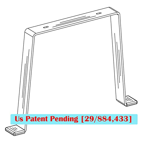Legs Compatible with Cricut Maker Series and Explore Air Series, Space Expansion and Organizer for Cricut Machine (White) - Image 5