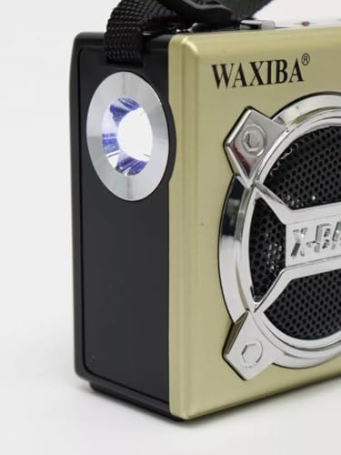 Rádio Portátil Retrô Am Fm A Pilha Energia Usb Recarregável 3199