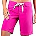 Kanu Surf Women's Marina Solid Stretch Boardshort, Pink, 14