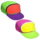 Fanny Pack Hat nylon| 80s/90s Cap for Men | Retro Cap for women |Zipper Pocket - Vibe/Tri-Color Bundle
