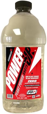 Lotus Power Up Energy Shot Concentrate, Liquid Caffeine Concentrate for Drinks, Zero Added Sugar, 64 fl oz, Natural Caffeine from Green Coffee Bean, Plant Based Energy Shots