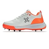 Payntr XPF-AR All-Rounder Spike Cricket Shoes - 10 - White