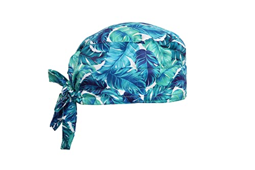 Associated Uniforms Printed Satin Scrub Cap Unisex with Sweat Band