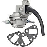 SPJIUQI Mechanical Fuel Pump M60107 602-1232 6441460 17010-E4100 17010-N3525 3700511 1080 550-8040 SP1203MP Compatible with Nissan 1970-1973 240Z 1974 260Z 6-Cylinder L-Block