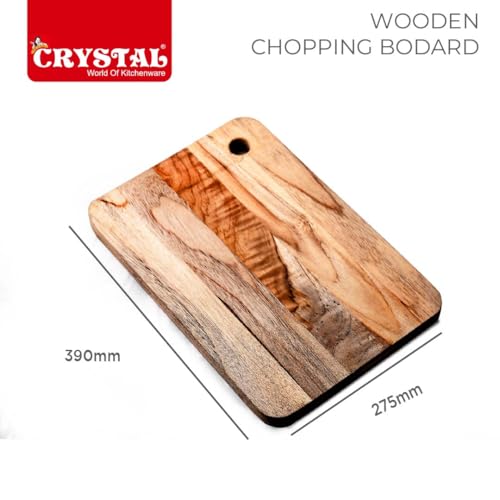 Image of Crystal Extra Large Teak Wood Chopping Board