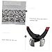 FELTECHELECTR 130pcs Stainless Steel Hose Clamp Set Heavy Duty Pliers Single Ear Hose Clamps for Home Automotive and Industrial Use