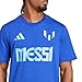 adidas Men's Messi T-Shirt, Semi Lucid Blue, XX-Large