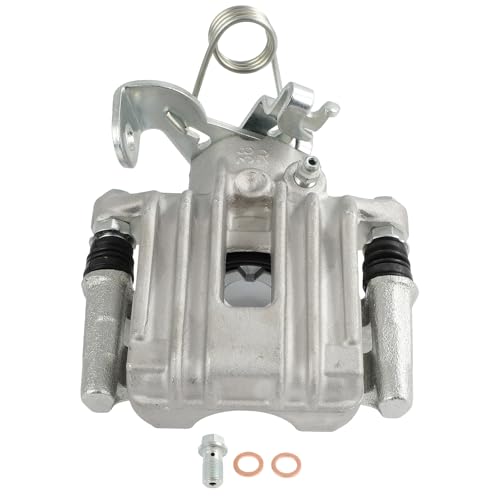 Image of cciyu 19-B2890 Rear Right Brake Caliper Assembly w /Bracket Fit 2002-2006 For Audi For A4,2002-2005 For Audi For A4 Quattro