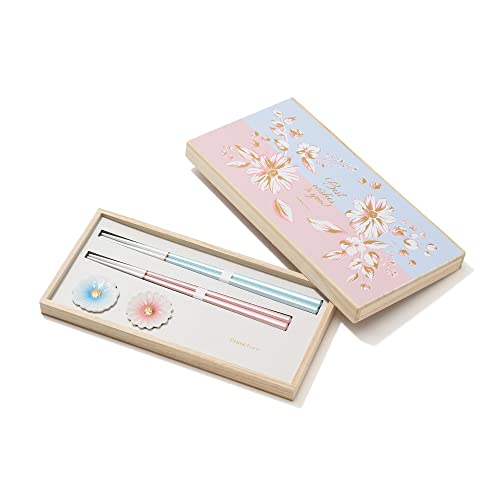 Francfranc Franc Pair Gift Chopsticks & Chopsticks Rest SWEET