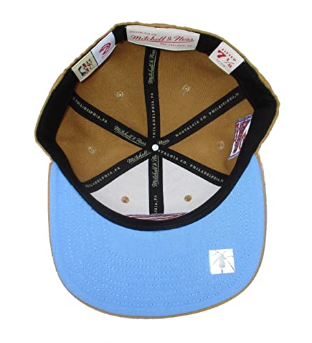 Mitchell & Ness Gorra Ajustada Atlanta Hawks Brown miniatura 4