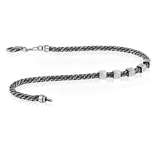 Genoa - Italian 925 Sterling Gentle Bracelet - Made in Italy - Size 8 by VY JEWELRY - Image 5