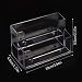 Xinzistar 2 PCS Business Card Holder Acrylic Plastic 2 Tiers Card Organiser Clear Card Display Stand Box for Office School Home Desk Tidy, Hold Up 240 Cards