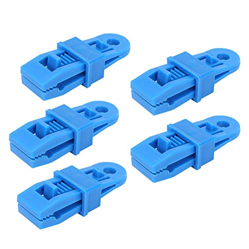 5pcs Heavy Duty Tarp Clips Awning Clamp Tent Snaps for Outdoor Camping Traveling