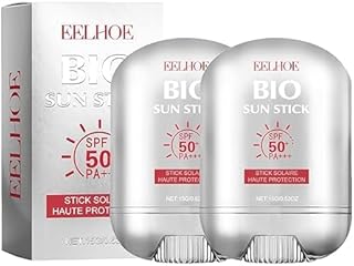 2 unidades Bio Sun Stick SPF50, protector sol...
