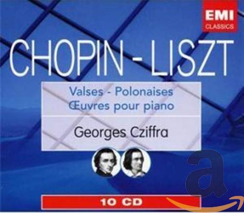Chopin et Liszt : Valses / Polonaises / Oeuvres pour piano (Coffret 10 CD)