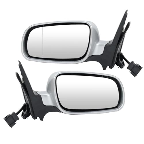 Rétroviseur Golf 4 manuel chauffant à 5 broches pour VW Golf MK4 1997-2007, une paire complète