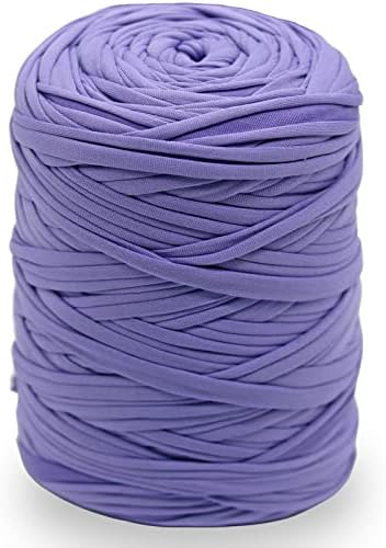 Metallics T-Shirt-Garn - 100 G Rolle, 40 M Lang, 1,8 Cm Breit, Glänzendes Polyester-Garn Zum Häkeln & Stricken