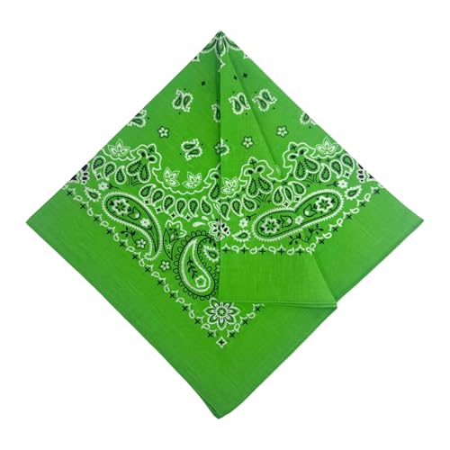Image of Single Pack Bandanas 60s Premium Cotton Soft Thin Handfeel Large Handkerchief for Men and Women
