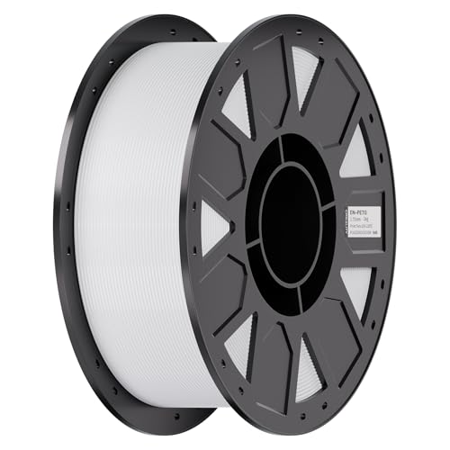 Creality Ender PETG 3D Printer Filament 1.75mm 1KG (2.2lbs), High Precision, Strong Toughness, Odorless, Better Flow, Mo