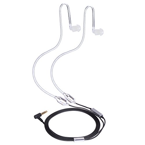 KINDEN Air Tube Headset Binaural with Microphone Deep...