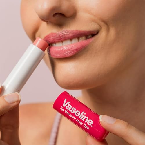 Vaseline Lip Therapy Bulk Lip Balm Rosy Lips & Original 12-Packs, 24 Sticks Total, 0.16 Oz Ea - Thumbnail 7