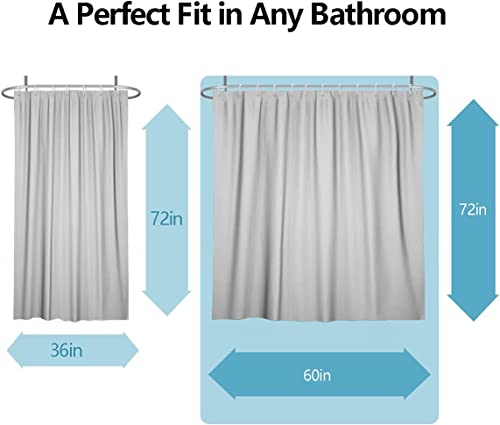 Coxila Rustic Forest Shower Curtain Wildlife Bear Farmhouse Lodge Cabin Woodland Creatures Country Hunting Animal Moose Deer Fox Bathroom Decor 60 X 72 Inch Polyester Fabric 12 Pack Plastic Hooks #TOP6