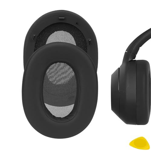 Almohadillas de Repuesto Geekria Compatibles con Sony ULT WEAR, WH-ULT900N, Piezas de Reparación (Negro)