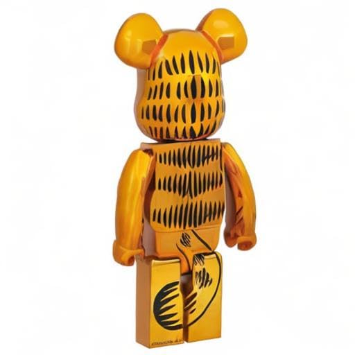 Amazon.com: Medicom - Garfield (Gold Chrome) 1000% Be@rbrick 