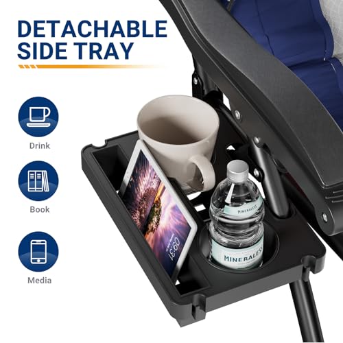 Image of UDPATIO Oversized Zero Gravity Chair Folding Padding Outdoor Recliner