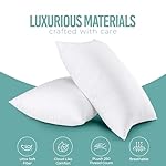 Utopia Bedding Pillows Queen Size Set of 2 (White),Hotel Pillows, Cooling Pillow for Side, Back or Stomach Sleepers - Image 3