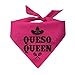 Queso Queen Cinco De Mayo Dog Bandana (Assorted Colors)