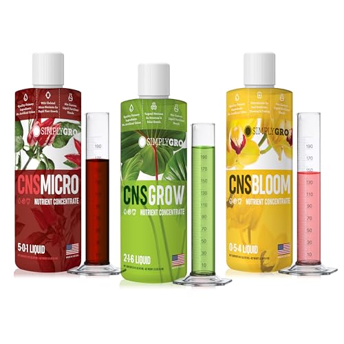 CNS Liquid Nutrient Concentrate Plant Food 3-Pack (1-Pint Each of